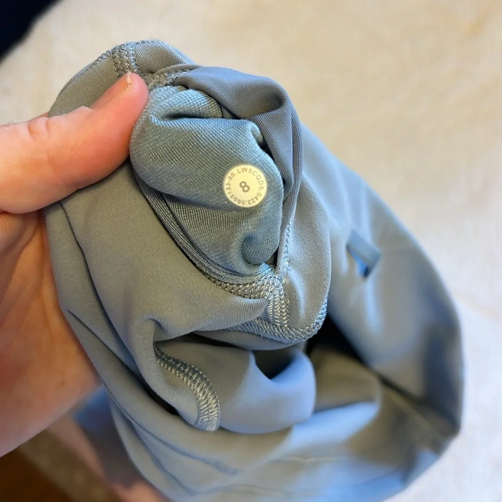 lululemon athletica Slate-Blue Mid-Rise Leggings